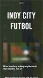 Mobile Screenshot of indycityfutbol.com